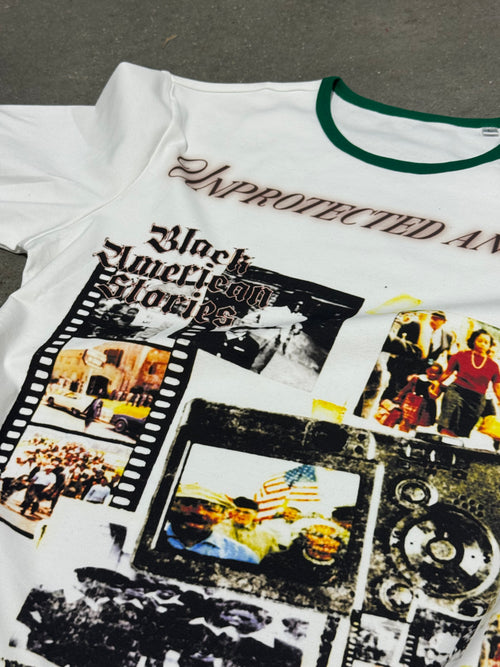 "Black American Stories" Ringer Tee