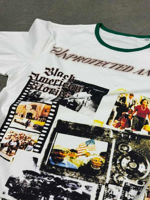 "Black American Stories" Ringer Tee