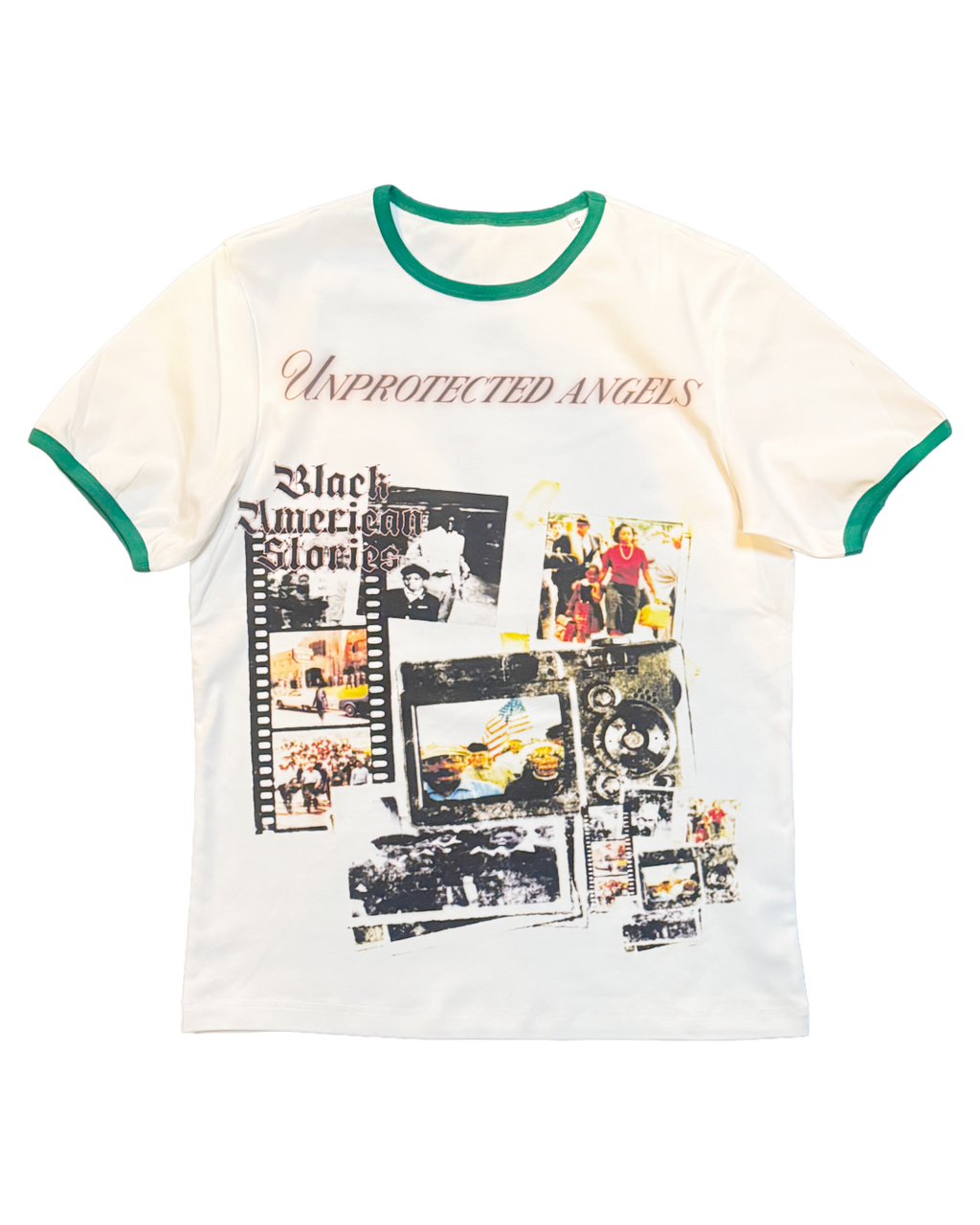 "Black American Stories" Ringer Tee